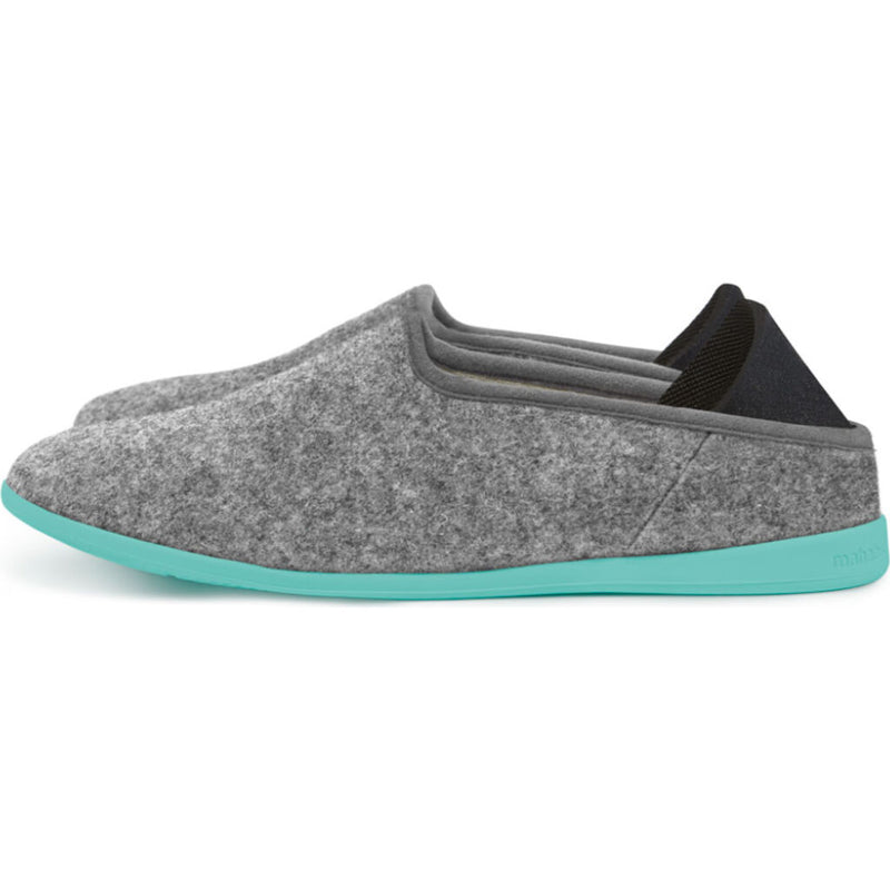 Mahabis Classic 2 Slippers in Larvik Light Grey/Gotland Green