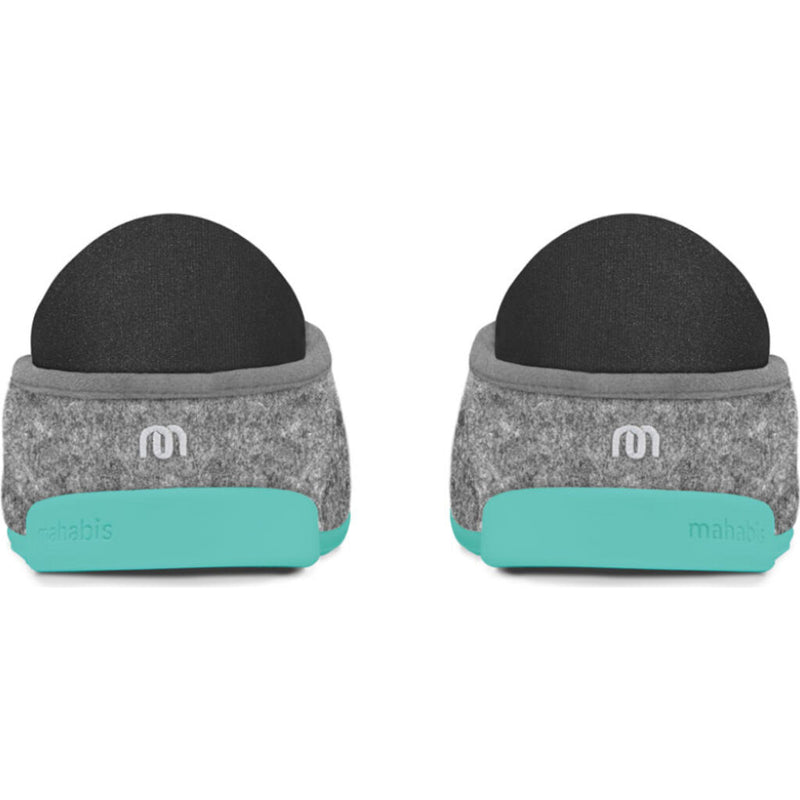 Mahabis Classic 2 Slippers in Larvik Light Grey/Gotland Green