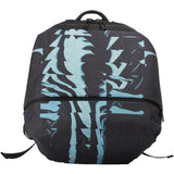 Cote et Ciel Meuse Ripple Eco Yarn Backpack | Midnight Black/Rich Jade