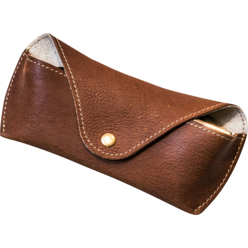Kiko Leather Sunglass Holder | Brown