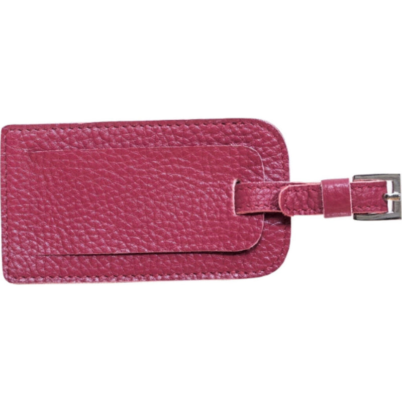 Kiko Leather Bag Tag | Red