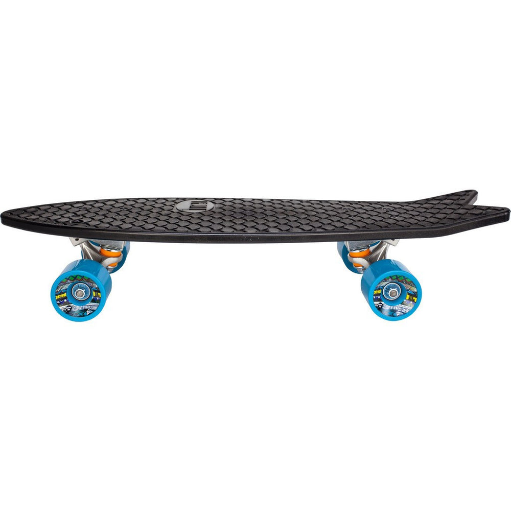 Bureo Minnow Complete Cruiser Skateboard Black/Blue ComBlkBW108