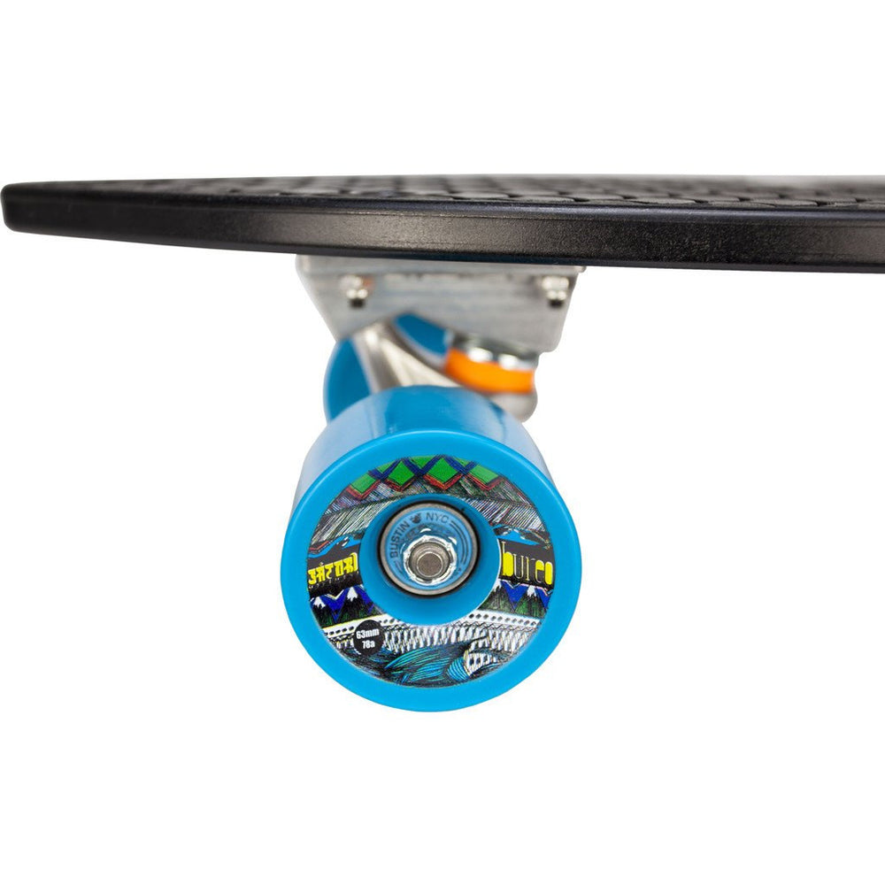 BUREO MINNOW ミニクルーザー Bureo Minnow Complete Cruiser Skateboard Black/Blue ComBlkBW108