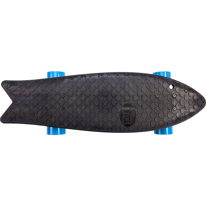 Bureo Minnow Complete Cruiser Skateboard Black/Blue ComBlkBW108 – Sportique