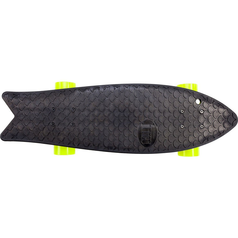 Bureo Minnow Complete Cruiser Skateboard | Black/Green ComBlkGW108