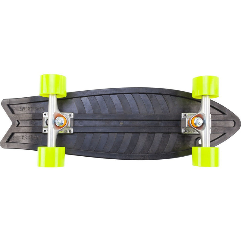 Bureo Minnow Complete Cruiser Skateboard | Black/Green ComBlkGW108