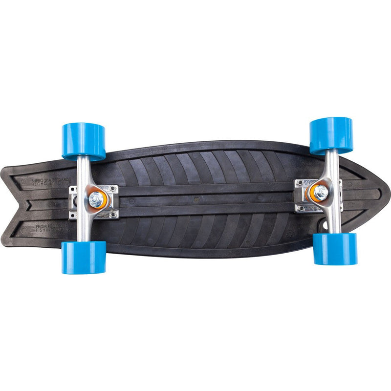 Bureo Minnow Complete Cruiser Skateboard | Black/Blue ComBlkBW108