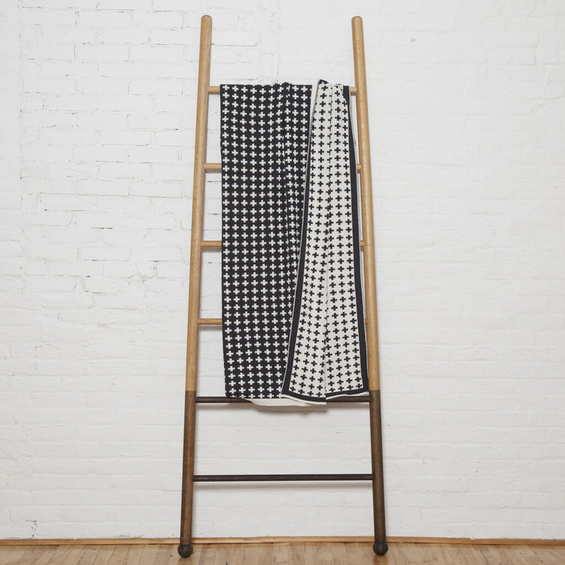 in2green Reversible Repeating Cross Blanket Eco Throw