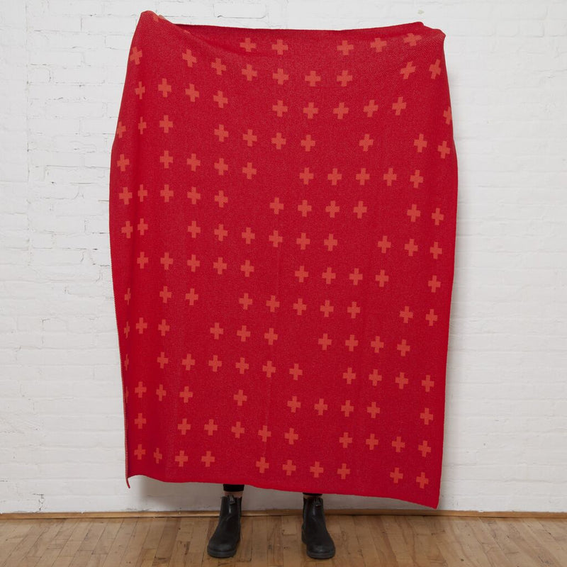 in2green KHS Scattered Cross Blanket Eco Throw