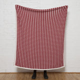 in2green Reversible Repeating Cross Blanket Eco Throw