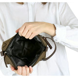 Sandqvist Mickel Dopp Kit | Waxed Olive SQA571