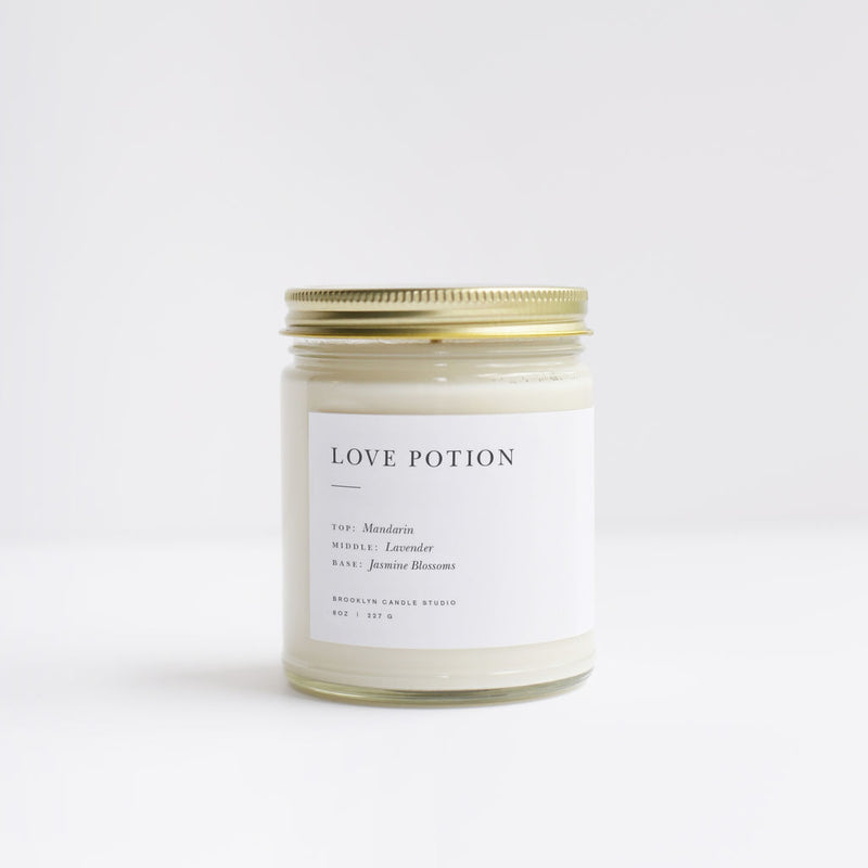 Brooklyn Candle Studio Minimalist Candle | Love Potion MI016