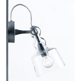 Produzione Privata Acquaparete Wall Lamp | Transparent Murano Glass- ML-APTR