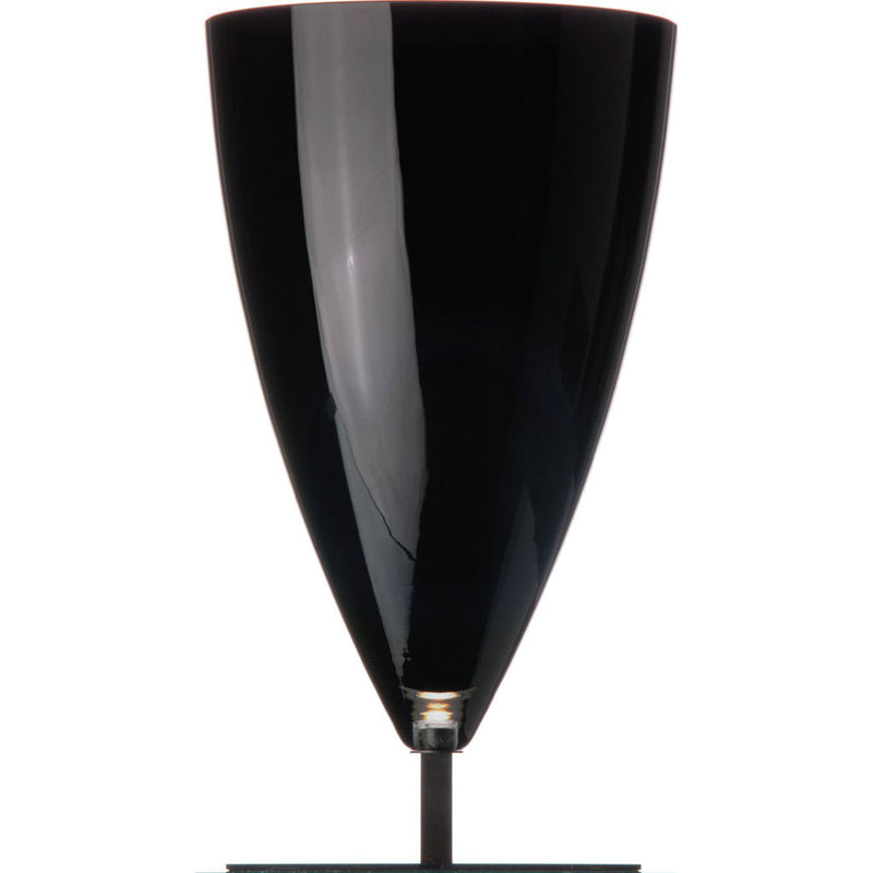Produzione Privata Basequadra Vase Dark Gray Glass- ML-VBAG