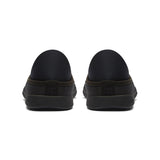 Mahabis Curve Canvas Slippers | Black/Black