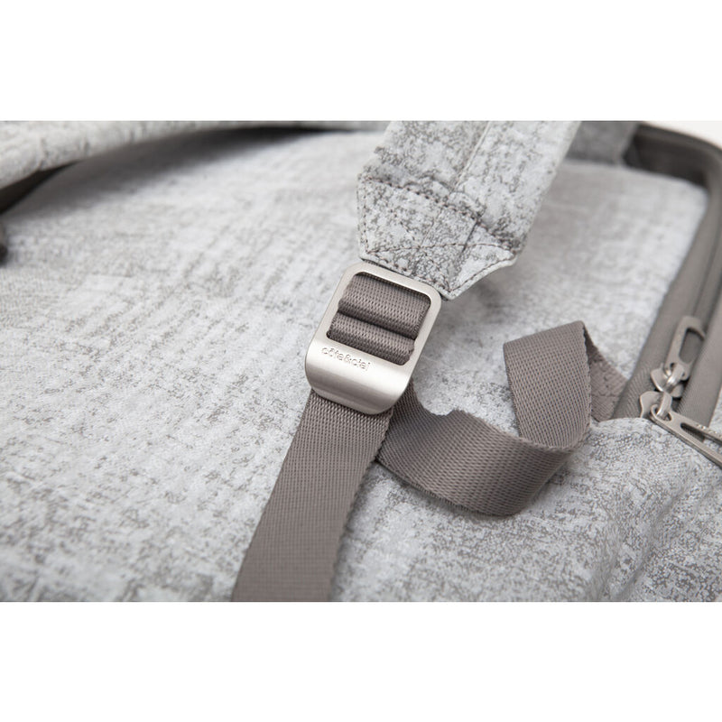 Cote & Ciel Moselle Creased Backpack | Light Grey