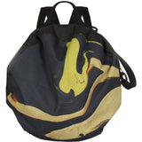 Cote et Ciel Moselle Whorl Eco Yarn Backpack | Ink/Sulphurous Yellow