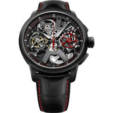 Maurice Lacroix Masterpiece Squelette Chronograph Limited Edition 45mm Watch | Red/Black MP7128-SS001-300