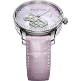 Maurice Lacroix Masterpiece Roue Carree 43mm Watch | Pink MP7158-SD501-570