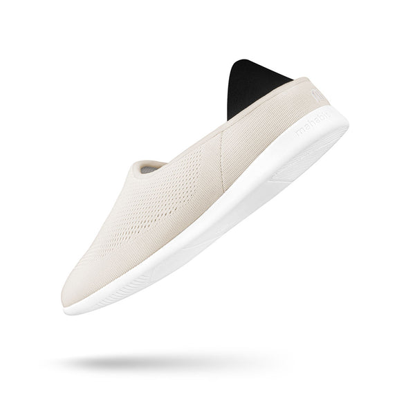 Mahabis Flow Flexible Lightweight Slippers | Andora Sand/White