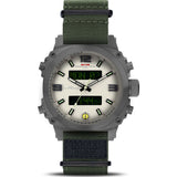 MTM Special Ops Airstryk I Watch | Gray Steel/Tan/Nylon Green