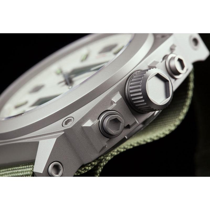 MTM Special Ops Airstryk I Watch | Gray Steel/Tan/Nylon Green