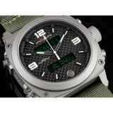 MTM Special Ops Airstryk I Watch | Gray Steel/White/Nylon Green