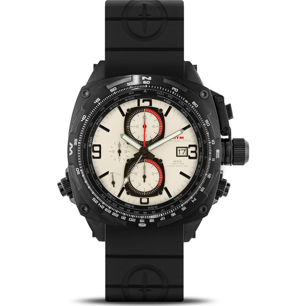 MTM Special Ops Cobra 44 Watch | Black Titanium/Tan/Black Rubber II