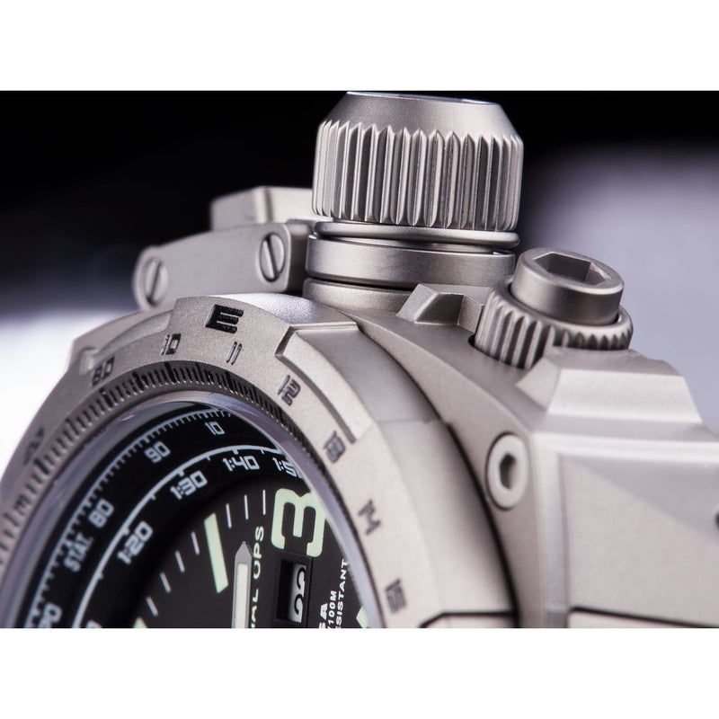 MTM Special Ops Cobra 44 Watch | Gray Titanium/Black/Nylon Green