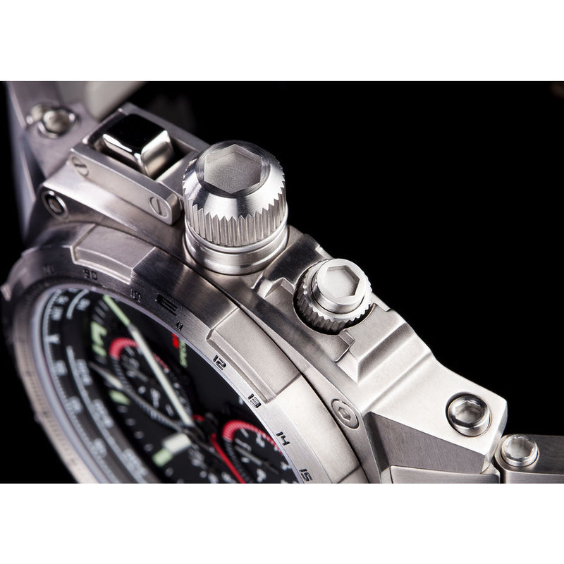 MTM Special Ops Cobra 44 Watch | Silver Titanium/Black/Titanium Band