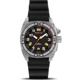 MTM Special Ops Falcon Watch | Silver Steel/Black Rubber I