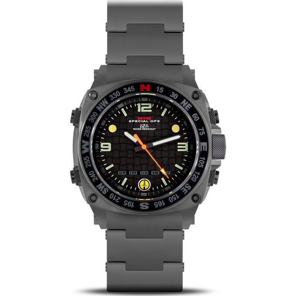 MTM Special Ops Silencer Watch | Gray Steel
