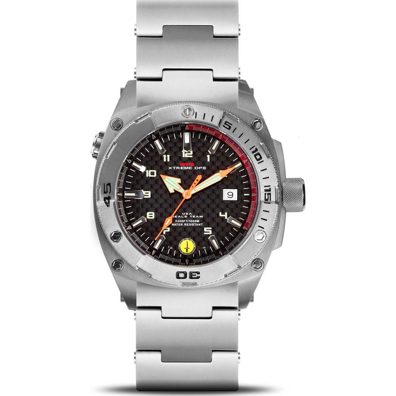 MTM Special Ops Titanium Seal Watch | Silver SEASLVTIT