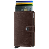 Secrid Mini Wallet Vegetable Tanned | Espresso 