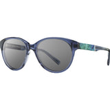 Shwood Madison Acetate Sunglasses | Blue Crystal & Abalone Shell / Grey Polarized-WWAMB2ASGP