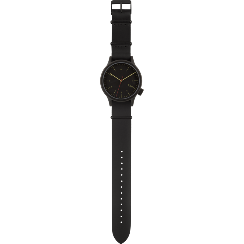 Komono Magnus Watch | Black Black KOM-W1900