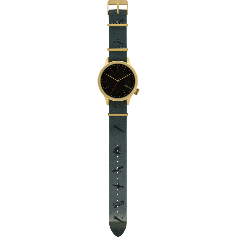 Komono x Magritte Magnus Watch | Black Flag KOM-W2886