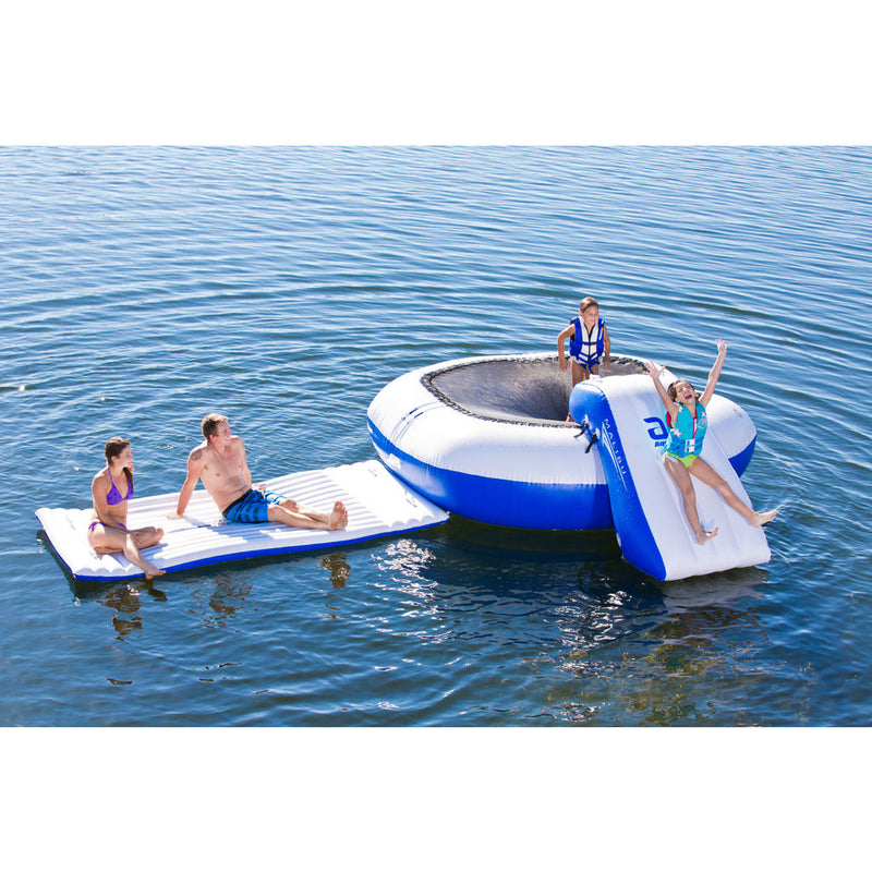 Aquaglide Malibu Aquapark Inflatable Swim Platform | Blue/White 58-5214018