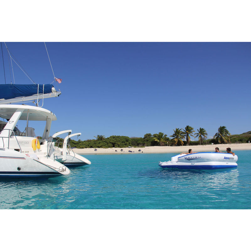 Aquaglide Malibu Lounge Inflatable Swim Platform | Blue/White 58-5214000