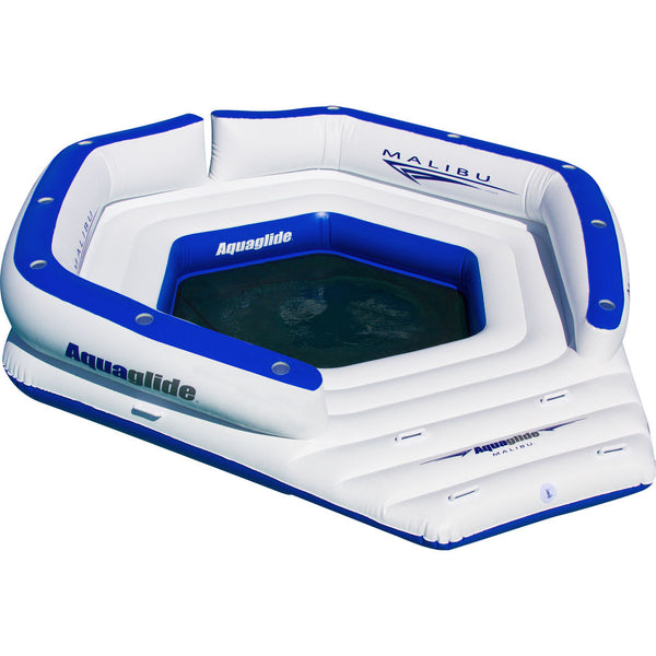 Aquaglide Malibu Lounge Inflatable Swim Platform | Blue/White 58-5214000