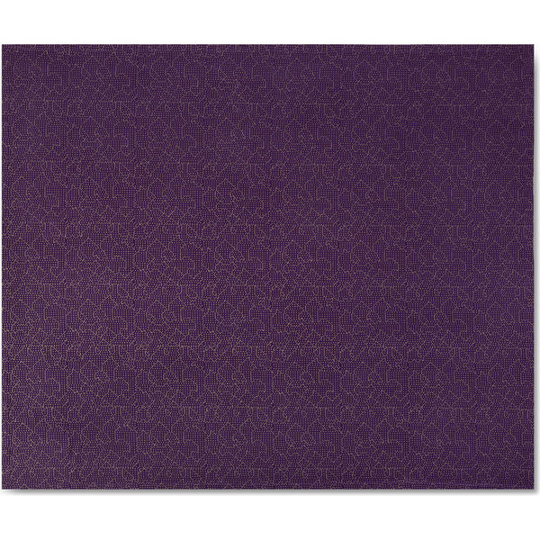 Zuzunaga Mapping Bedspread | Purple