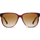 Shwood Mckenzie Acetate Sunglasses | Sangria & Ebony / Brown Fade Polarized WWAM3SB2P