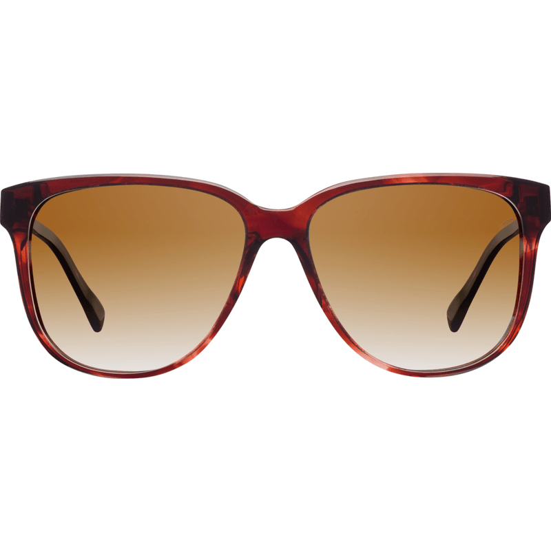 Shwood Mckenzie Acetate Sunglasses  | Sangria & Ebony Sunglasses / Brown Fade WWAM3SB2