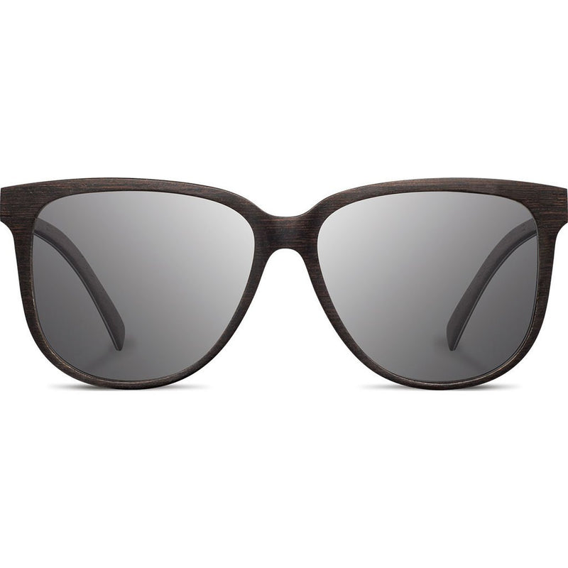 Shwood Mckenzie Wood Sunglasses | Dark Walnut - Grey WWOM3DWG