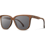 Shwood Mckenzie Wood Sunglasses | Walnut - Grey WWOM3FWG