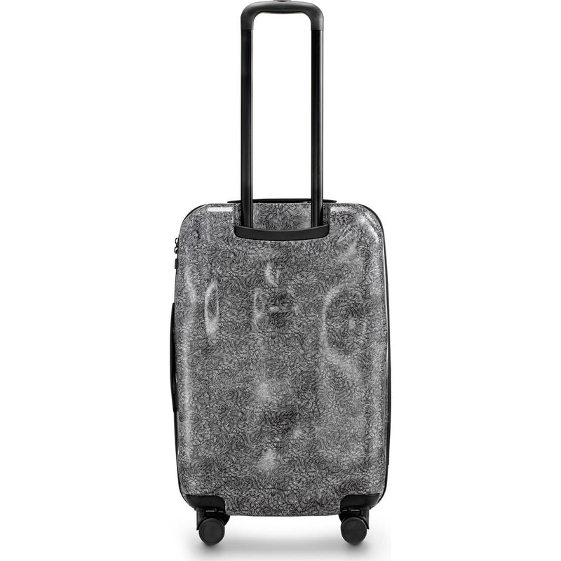 Crash Baggage Surface Medium Trolley Suitcase | White fur CB122-30