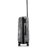 Crash Baggage Surface Medium Trolley Suitcase | White fur CB122-30