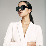 Triwa Ingrid Sunglasses | Midnight SHAC215