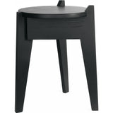 Esaila Milk Stool-Black Green  MLK-01-BGR