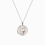 Awe Inspired Mini Joan of Arc Necklace | Saturn Chain